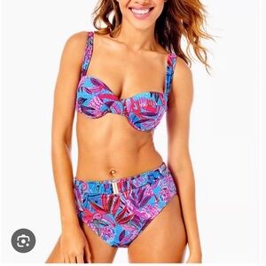 Tropical Print Women's Bikini Bottom